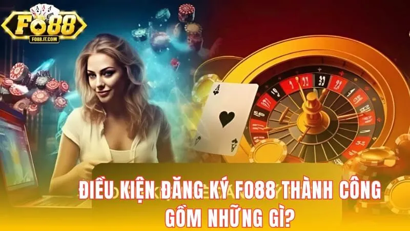 Điểm qua điều kiện đăng ký tài khoản FO88 tân binh nên xem kỹ qua