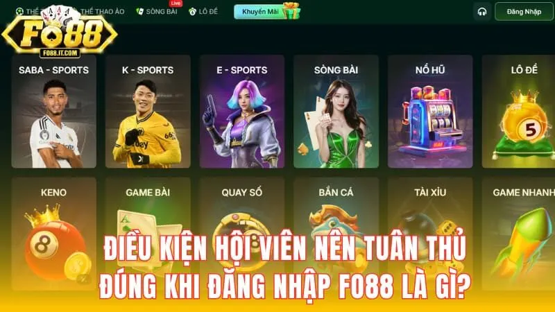 Điểm qua vài điều kiện thành viên cá cược cần tuân thủ theo