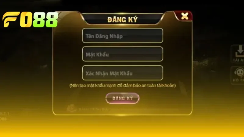 Các bước đăng ký diễn ra mượt mà, ít thao tác